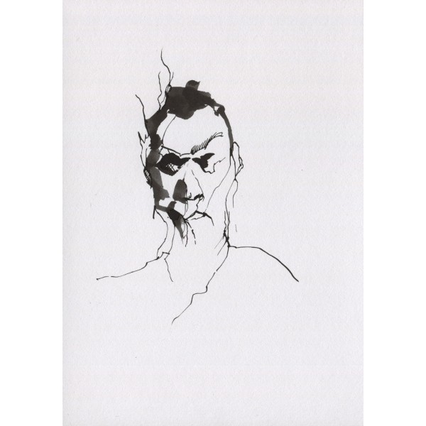 Lucian Freud by Mark Sheeky