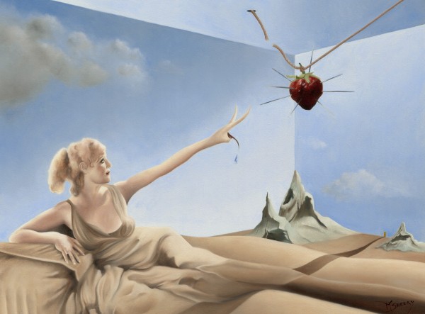 Reaching for an Untouchable Strawberry by Mark Sheeky