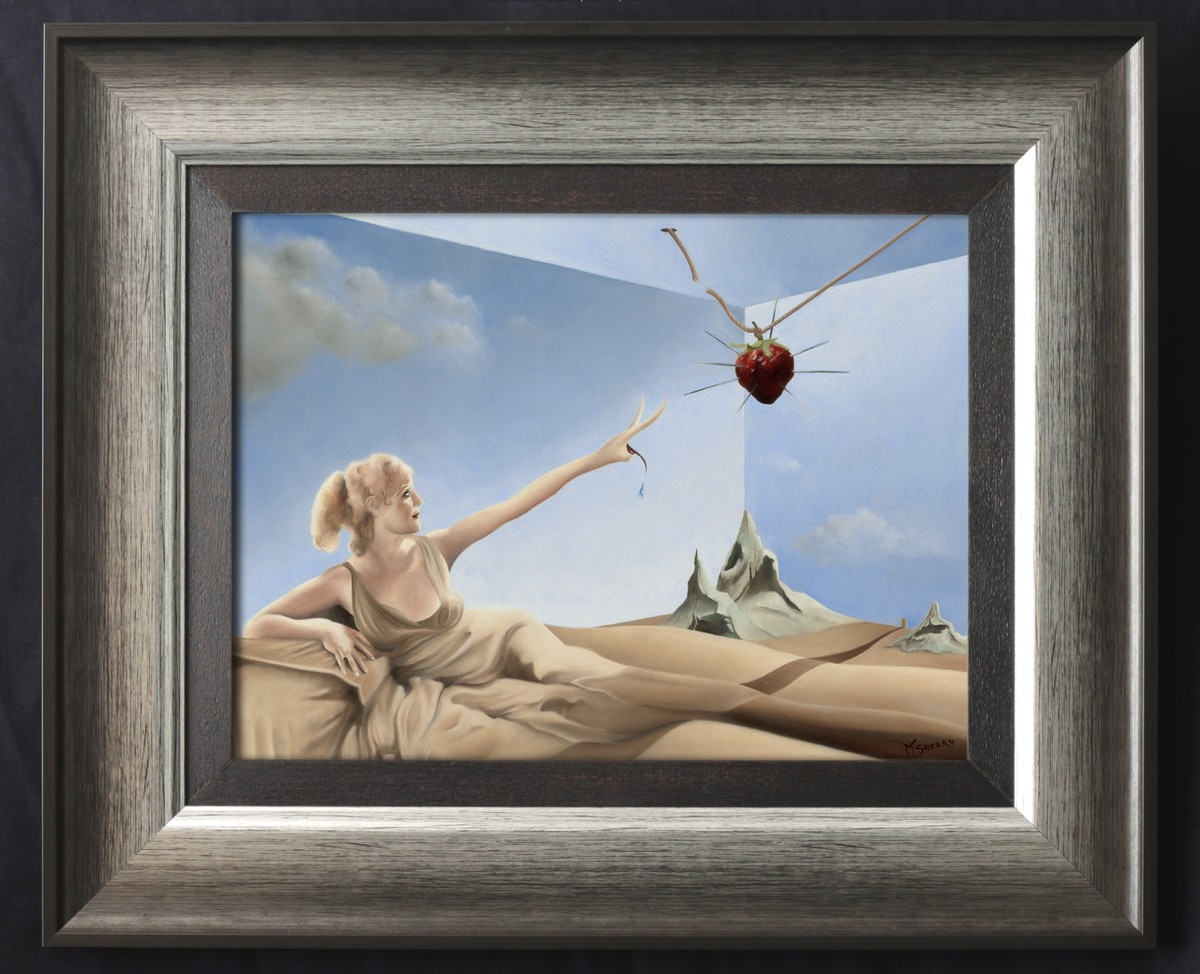 Reaching for an Untouchable Strawberry by Mark Sheeky