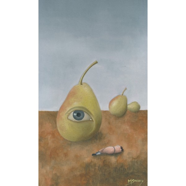 Eye Among the Pears by Mark Sheeky