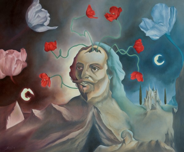 Moon Over Shakespeare by Mark Sheeky