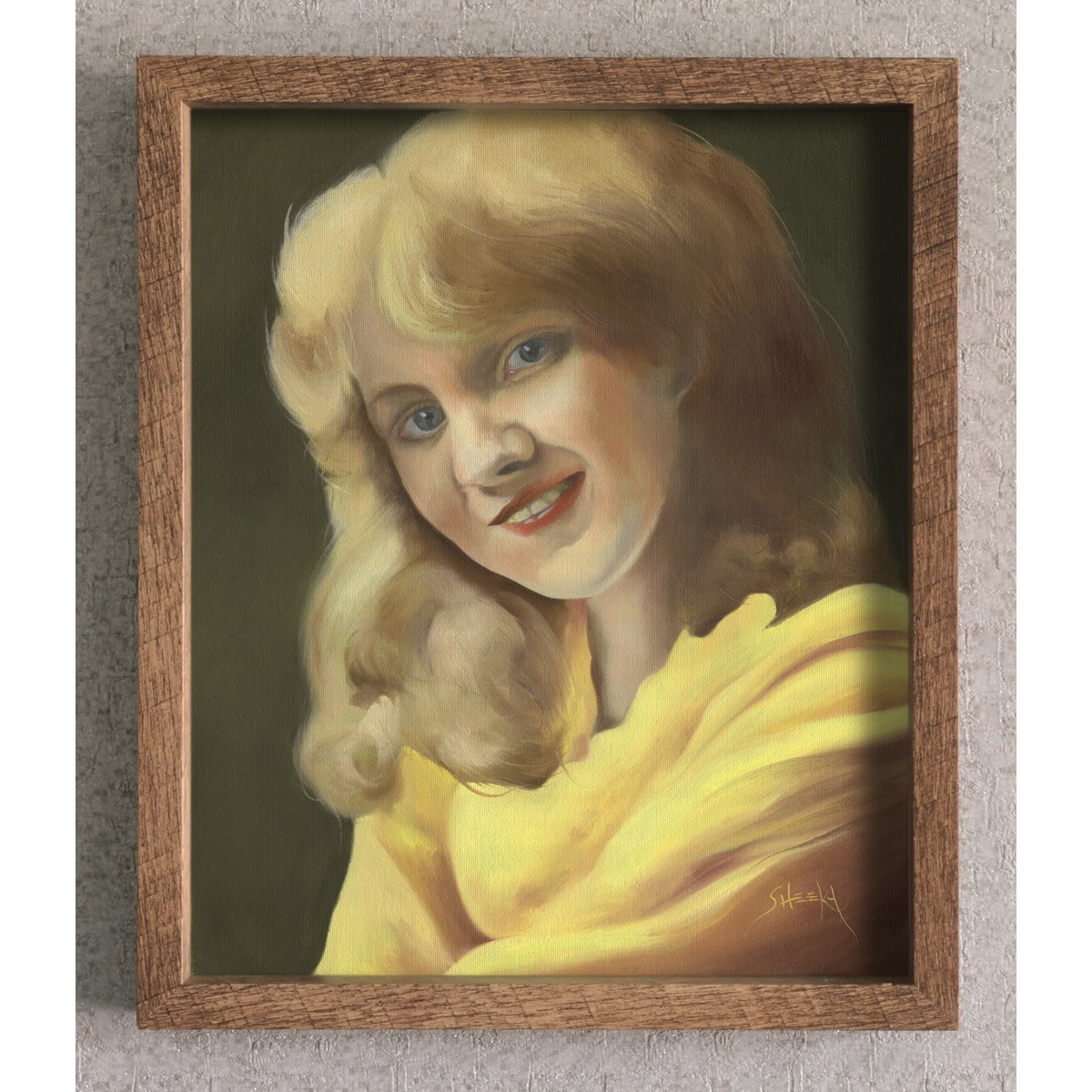 Mary Miles Minter by Mark Sheeky