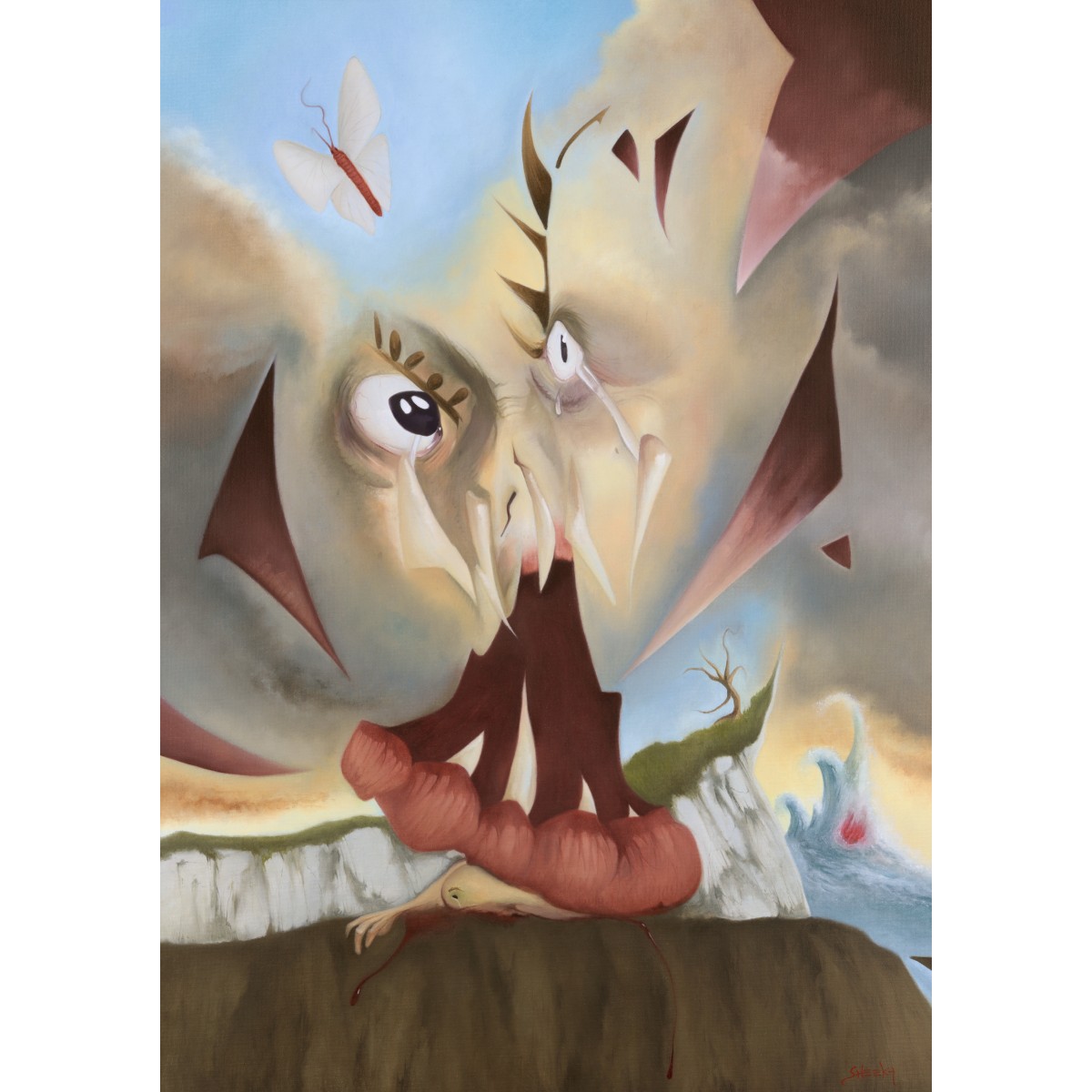 Crushed Are The Meek by Mark Sheeky
