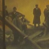 Detail from The Resurrection Of The Lyceum In 1911 by Mark Sheeky