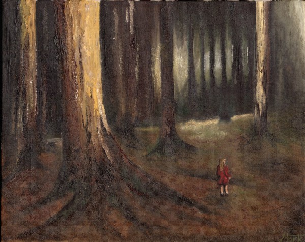 Girl in the Woods by Mark Sheeky