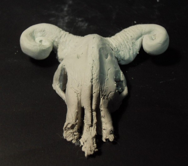 Ovary Skull by Mark Sheeky