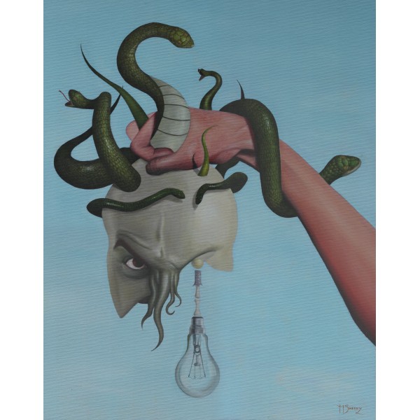 Head Of Medusa by Mark Sheeky