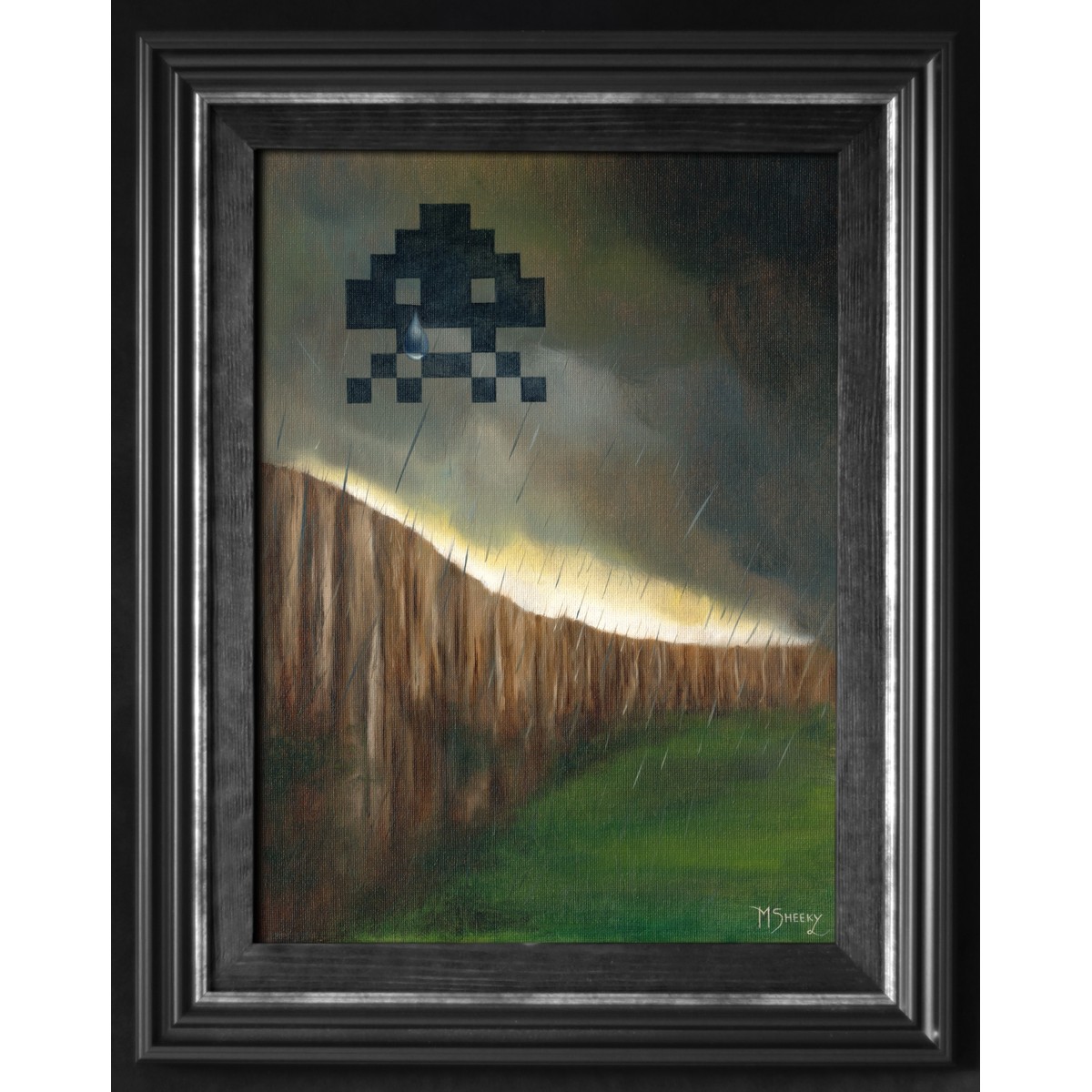 Crying Invader (This Doesn't Happen) by Mark Sheeky