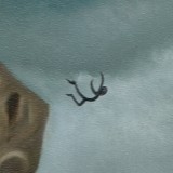 Detail from Swan Dive by Mark Sheeky