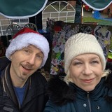 Detail from Stapeley Grange Christmas Fair by Mark Sheeky