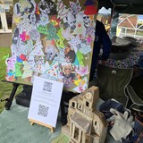 Detail from Stapeley Grange Christmas Fair by Mark Sheeky